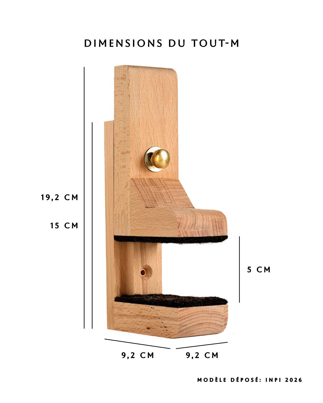 ToUT.M — Support mural pour tambour.